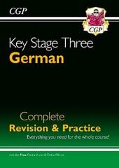 KS3 German Complete Revision & Practice (with Free Online Edition & Audio) hinta ja tiedot | Nuortenkirjat | hobbyhall.fi