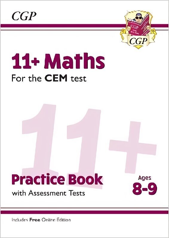 11plus CEM Maths Practice Book & Assessment Tests - Ages 8-9 (with Online Edition) hinta ja tiedot | Lasten tietokirjat | hobbyhall.fi