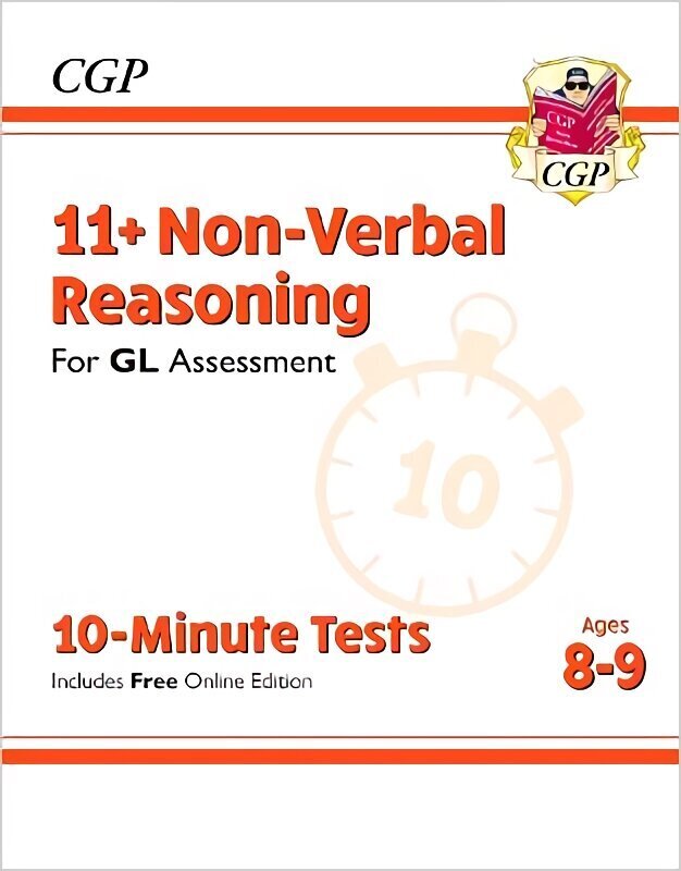 11plus GL 10-Minute Tests: Non-Verbal Reasoning - Ages 8-9 (with Online Edition) hinta ja tiedot | Lasten tietokirjat | hobbyhall.fi