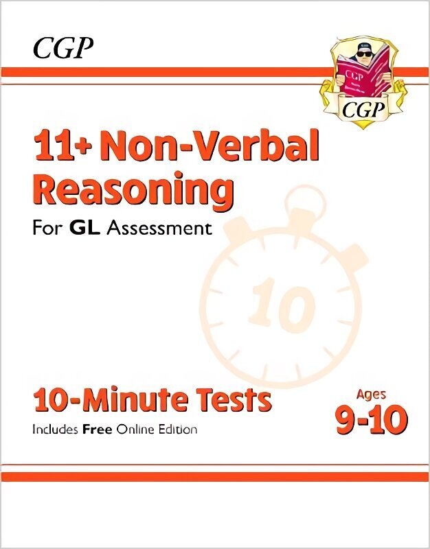 11plus GL 10-Minute Tests: Non-Verbal Reasoning - Ages 9-10 (with Online Edition) hinta ja tiedot | Lasten tietokirjat | hobbyhall.fi