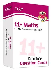 11plus GL Maths Revision Question Cards - Ages 10-11 hinta ja tiedot | Lasten tietokirjat | hobbyhall.fi