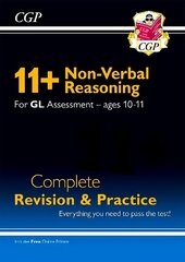 11plus GL Non-Verbal Reasoning Complete Revision and Practice - Ages 10-11 (with Online Edition) hinta ja tiedot | Lasten tietokirjat | hobbyhall.fi