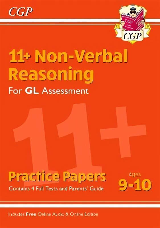 11plus GL Non-Verbal Reasoning Practice Papers - Ages 9-10 (with Parents' Guide & Online Edition) hinta ja tiedot | Lasten tietokirjat | hobbyhall.fi