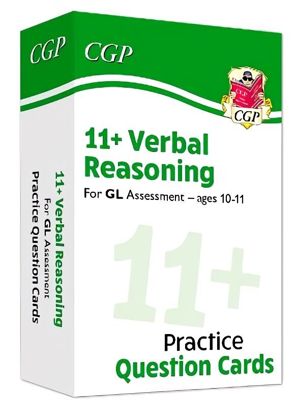 11plus GL Verbal Reasoning Revision Question Cards - Ages 10-11 hinta ja tiedot | Lasten tietokirjat | hobbyhall.fi