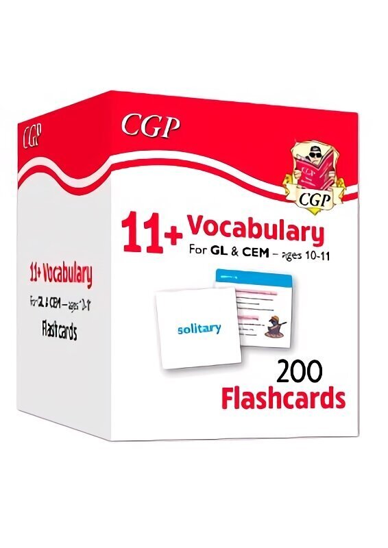 11plus Vocabulary Flashcards for Ages 10-11 - Pack 1 hinta ja tiedot | Lasten tietokirjat | hobbyhall.fi