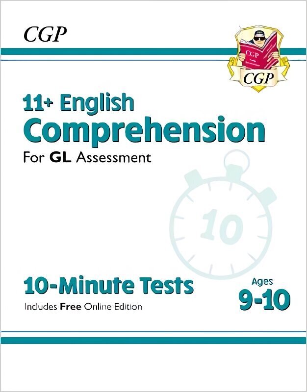 11plus GL 10-Minute Tests: English Comprehension - Ages 9-10 (with Online Edition) hinta ja tiedot | Vieraiden kielten oppimateriaalit | hobbyhall.fi