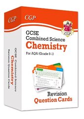 GCSE Combined Science: Chemistry AQA Revision Question Cards hinta ja tiedot | Lasten tietokirjat | hobbyhall.fi