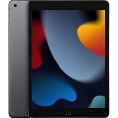 Apple iPad 10.2" Wi-Fi 256GB - Space Grey 9th Gen MK2N3HC/A hinta ja tiedot | Tabletit | hobbyhall.fi