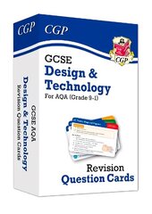 GCSE Design & Technology AQA Revision Question Cards hinta ja tiedot | Nuortenkirjat | hobbyhall.fi