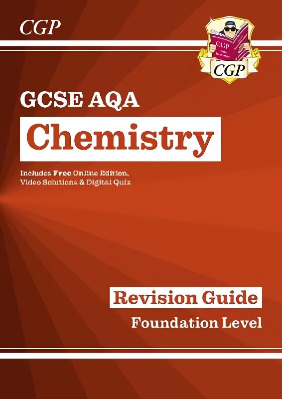 GCSE Chemistry AQA Revision Guide - Foundation includes Online Edition, Videos & Quizzes hinta ja tiedot | Nuortenkirjat | hobbyhall.fi