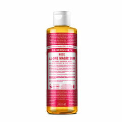 Kastilia saippua Dr. Bronner's Rose, 240 ml hinta ja tiedot | Saippuat | hobbyhall.fi