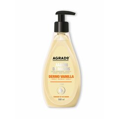 Nestesaippua annostelijalla Agrado Vanilla 500 ml hinta ja tiedot | Saippuat | hobbyhall.fi