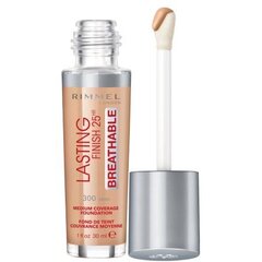 Rimmel London Lasting Finish Breathable meikkivoide 30 ml, 300 Sand hinta ja tiedot | Meikkivoiteet ja puuterit | hobbyhall.fi