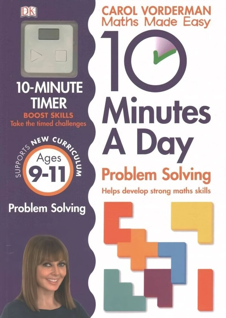 10 Minutes A Day Problem Solving, Ages 9-11 (Key Stage 2): Supports the National Curriculum, Helps Develop Strong Maths Skills hinta ja tiedot | Lasten tietokirjat | hobbyhall.fi