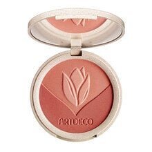 Artdeco Green Couture Natural Trio Blush poskipuna 9 g, 3 Peach Perfect hinta ja tiedot | Aurinkopuuterit ja poskipunat | hobbyhall.fi