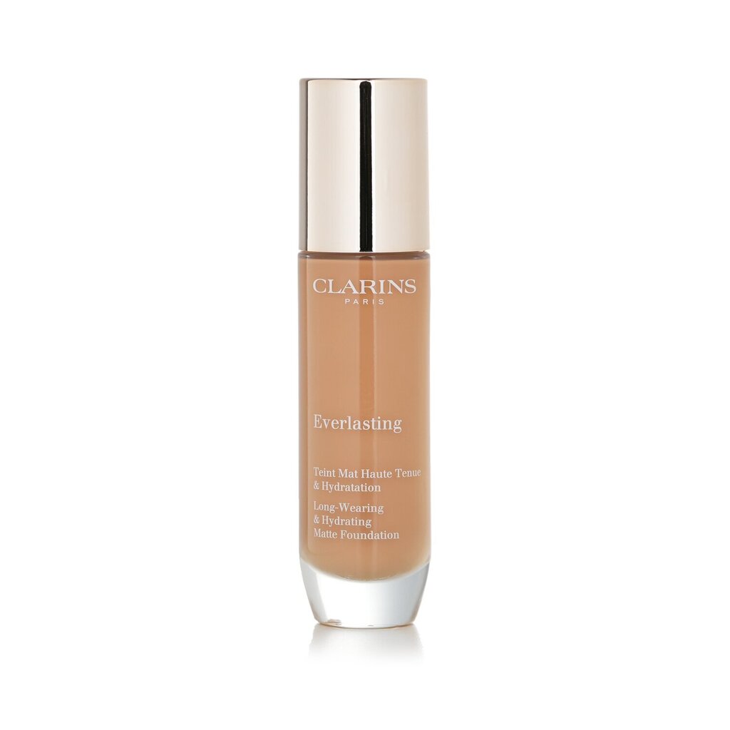 Clarins Everlasting meikkivoide 114N Cappuccino Foundation, 30 ml. hinta ja tiedot | Meikkivoiteet ja puuterit | hobbyhall.fi