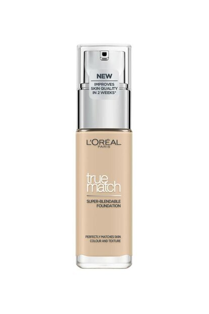 Meikkivoide L'Oreal Paris True Match SPF17 3N Creamy Beige, 30 ml hinta ja tiedot | Meikkivoiteet ja puuterit | hobbyhall.fi