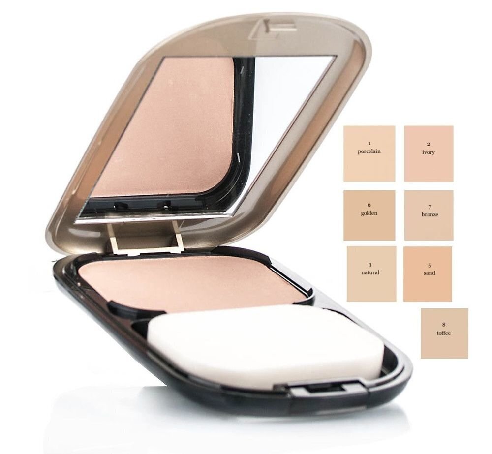 Max Factor Facefinity Compact Foundation meikkipuuteri naiselle 10 g, 005 Sand hinta ja tiedot | Meikkivoiteet ja puuterit | hobbyhall.fi