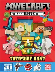 Minecraft Sticker Adventure: Treasure Hunt hinta ja tiedot | Vauvakirjat | hobbyhall.fi