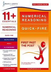 11plus Essentials Numerical Reasoning: Quick-Fire Book 2 Multiple Choice hinta ja tiedot | Lasten tietokirjat | hobbyhall.fi