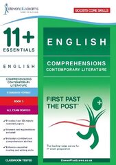 11plus Essentials English: Comprehensions Contemporary Literature Book 3 (Standard Format) hinta ja tiedot | Vieraiden kielten oppimateriaalit | hobbyhall.fi