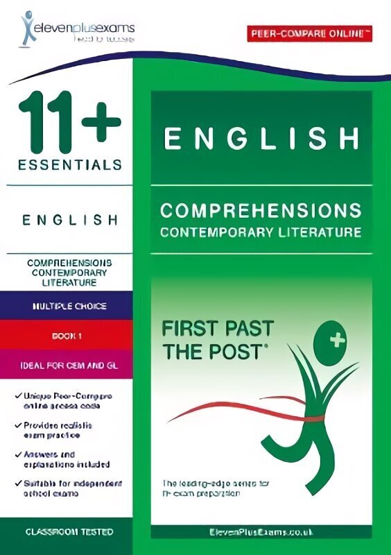 11plus Essentials English Comprehensions: Contemporary Literature Book 1 hinta ja tiedot | Lasten tietokirjat | hobbyhall.fi