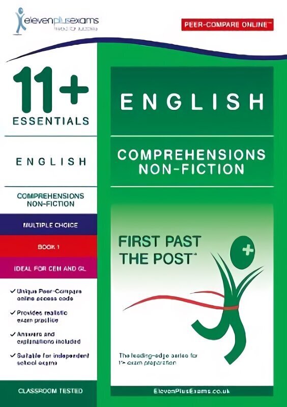 11plus Essentials English Comprehensions: Non Fiction Book 1 hinta ja tiedot | Vieraiden kielten oppimateriaalit | hobbyhall.fi