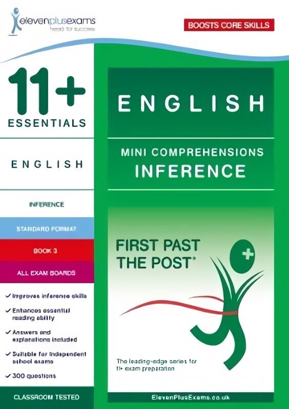 11plus Essentials English Mini Comprehensions: Inference Book 3 hinta ja tiedot | Vieraiden kielten oppimateriaalit | hobbyhall.fi