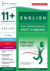 11plus Essentials English: Mini-Comprehensions Fact-Finding Book 1 hinta ja tiedot | Vieraiden kielten oppimateriaalit | hobbyhall.fi