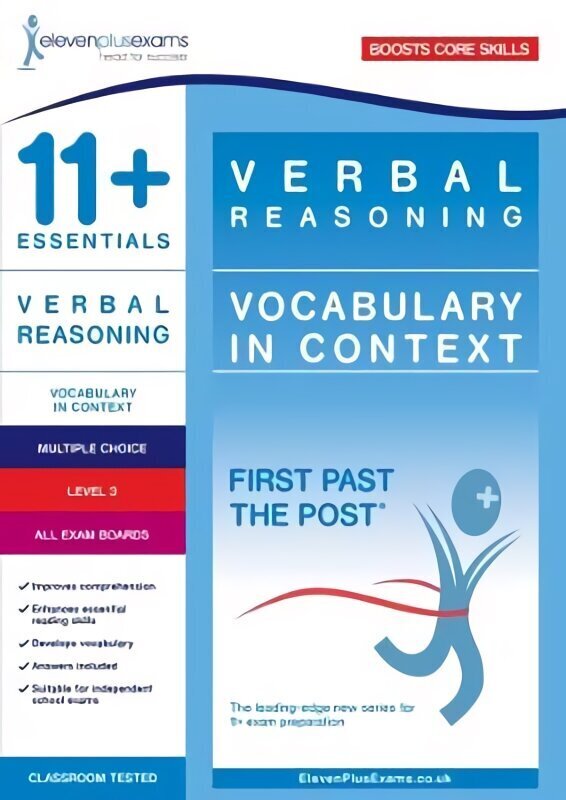 11plus Essentials Verbal Reasoning: Vocabulary in Context Level 3 hinta ja tiedot | Lasten tietokirjat | hobbyhall.fi