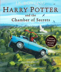 Harry Potter and the Chamber of Secrets: Illustrated Edition hinta ja tiedot | Romaanit | hobbyhall.fi