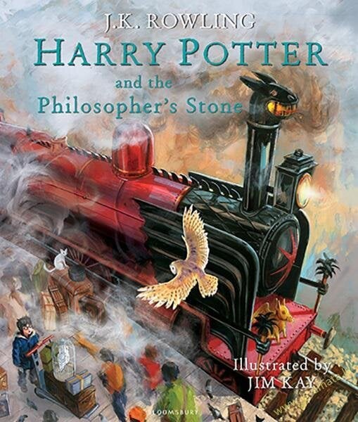 Harry Potter and the Philosophers Stone: Illustrated Edition hinta ja tiedot | Romaanit | hobbyhall.fi