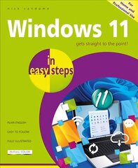 Windows 11 in easy steps hinta ja tiedot | Talouskirjat | hobbyhall.fi