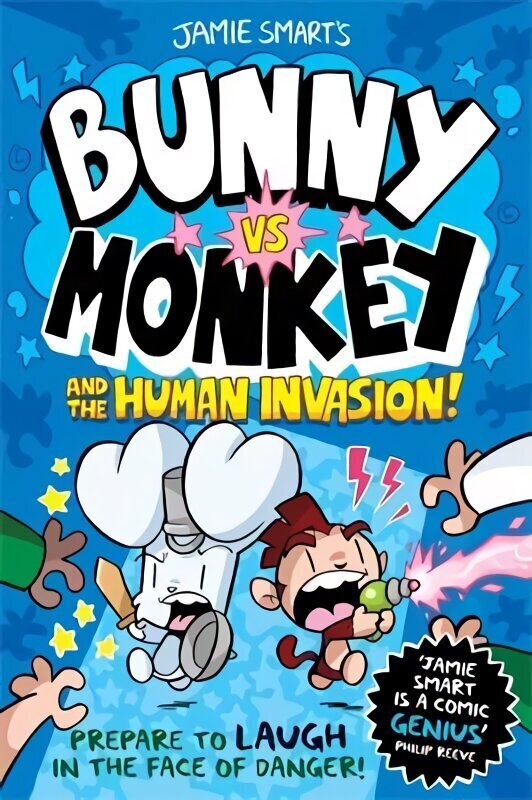 Bunny vs Monkey and the Human Invasion hinta ja tiedot | Nuortenkirjat | hobbyhall.fi