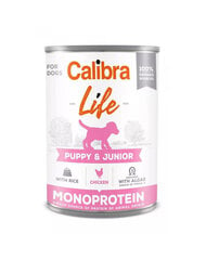 Calibra Dog Life Puppy&Junior Chicken riisin kanssa 400 g hinta ja tiedot | Koiran kuivaruoka | hobbyhall.fi