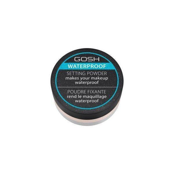 GOSH Waterproof Setting Powder -viimeistelypuuteri, 7 g, 01 Transparent hinta ja tiedot | Meikkivoiteet ja puuterit | hobbyhall.fi