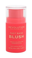 Makeup Revolution London Fast Base Blush poskipuna 14 g, Bloom hinta ja tiedot | Aurinkopuuterit ja poskipunat | hobbyhall.fi