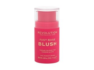Makeup Revolution London Fast Base Blush poskipuna 14 g, Rose hinta ja tiedot | Aurinkopuuterit ja poskipunat | hobbyhall.fi