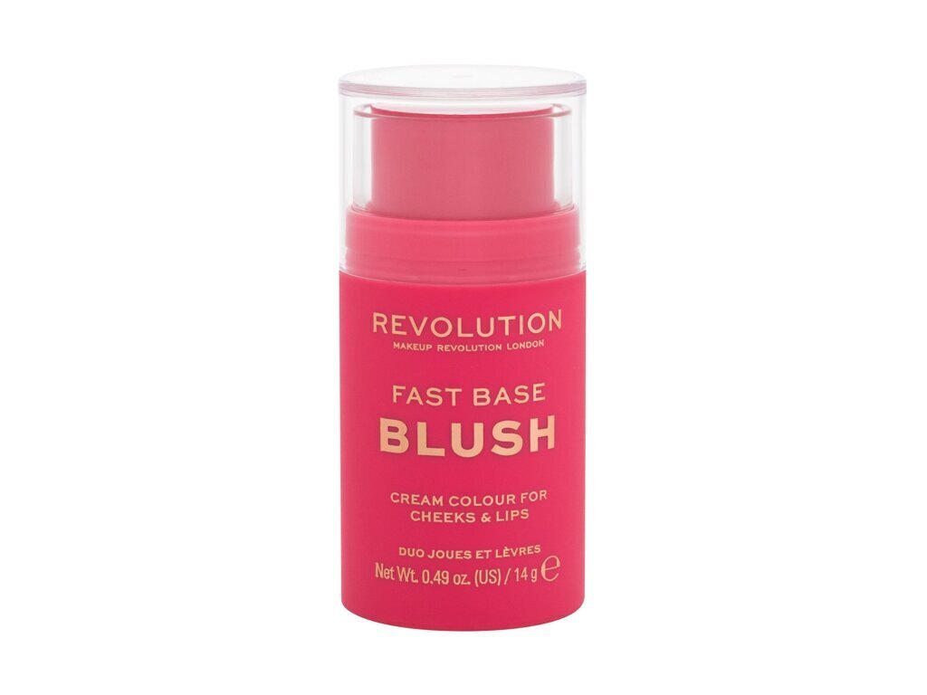 Makeup Revolution London Fast Base Blush poskipuna 14 g, Rose hinta ja tiedot | Aurinkopuuterit ja poskipunat | hobbyhall.fi