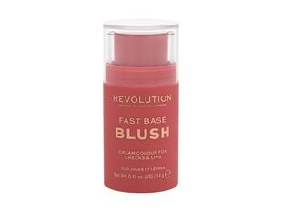 Makeup Revolution London Fast Base Blush poskipuna 14 g, Bare hinta ja tiedot | Aurinkopuuterit ja poskipunat | hobbyhall.fi