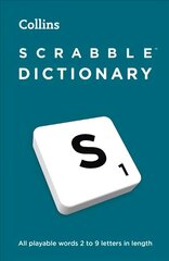 SCRABBLE Dictionary: The Official Scrabble Solver All Playable Words 2 9 Letters in Length 6th Revised edition hinta ja tiedot | Terveys- ja ravitsemuskirjat | hobbyhall.fi