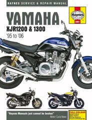 Yamaha XJR1200 & XJR1300 (95 - 06) Haynes Repair Manual hinta ja tiedot | Matkakirjat ja matkaoppaat | hobbyhall.fi