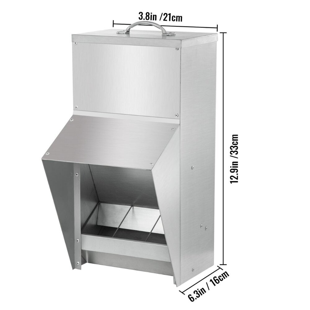 Lintujen ruokintalaite Vevor, 5.2 kg hinta ja tiedot | Kotieläintarvikkeet | hobbyhall.fi