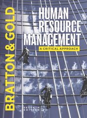 Human Resource Management 7th edition hinta ja tiedot | Talouskirjat | hobbyhall.fi