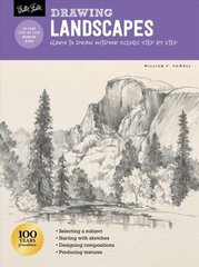 Drawing: Landscapes with William F. Powell: Learn to draw outdoor scenes step by step Revised Edition hinta ja tiedot | Taidekirjat | hobbyhall.fi