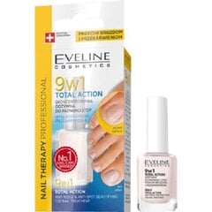 Eveline Cosmetics Nail Therapy 9-in-1 kynsigeeli jaloille, 12 ml hinta ja tiedot | Kynsilakat ja kynsienhoitotuotteet | hobbyhall.fi