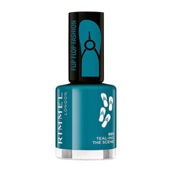 Rimmel London 60 Seconds Flip Flop kynsilakka 8 ml, 885 Teal-ing The Scene hinta ja tiedot | Kynsilakat ja kynsienhoitotuotteet | hobbyhall.fi