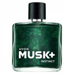 AVON Musk Instinct Eau de Toilette 75ml hinta ja tiedot | Miesten hajuvedet | hobbyhall.fi