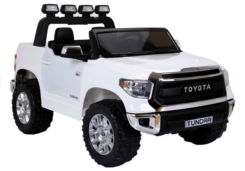 Toyota Tundra kaksipaikkainen lasten sähköauto, valkoinen hinta ja tiedot | Lasten sähköautot | hobbyhall.fi