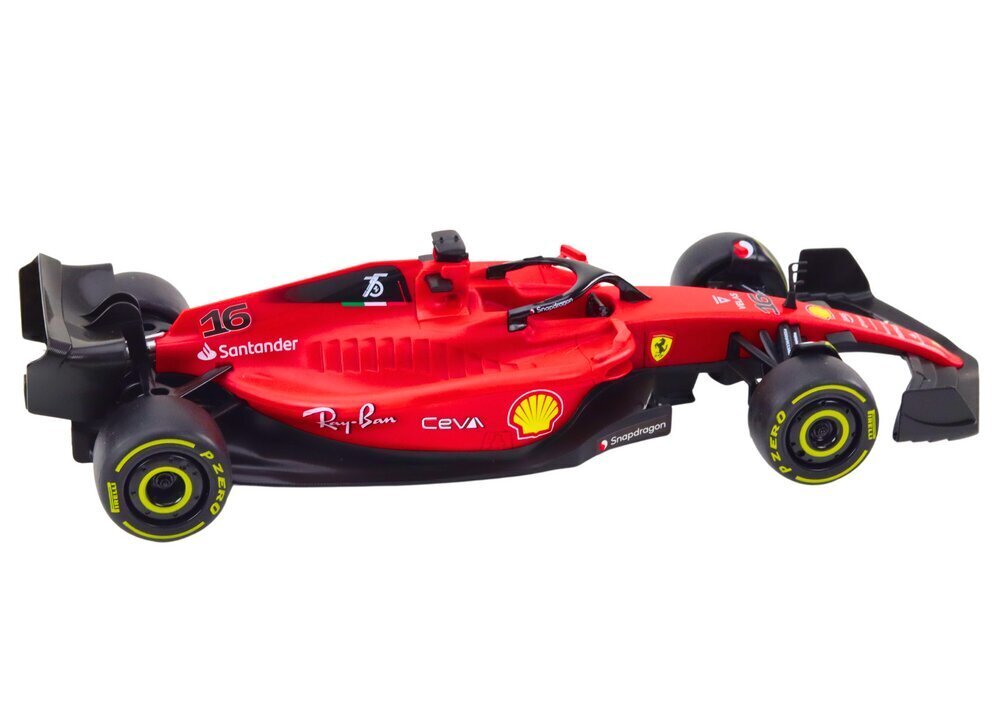 Kauko-ohjattava Ferrari F1-75, punainen hinta ja tiedot | Poikien lelut | hobbyhall.fi